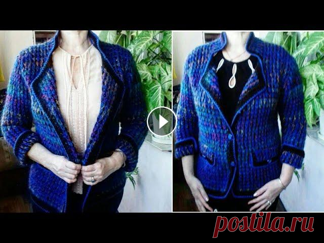 ЖАКЕТ "ИНДИГО" В СТИЛЕ ШАНЕЛЬ (2часть)// Jacket in style(Chanel) 2 part. В этом видео я покажу вязание рукава и обвязки изделия. ЯНДЕКС ДЗЕН: Я в ИГ . . Жакет "Индиго"в стиле Шанель (1часть) . Повязка на голову с ...