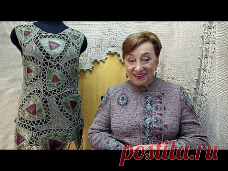 Туника "Самоцветы". Мастер-класс по вязанию крючком от О. С. Литвиной.