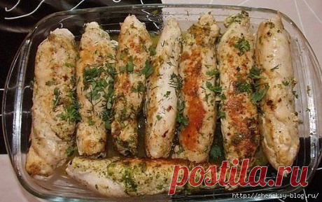Сочные куриные рулетики по-домашнему.
