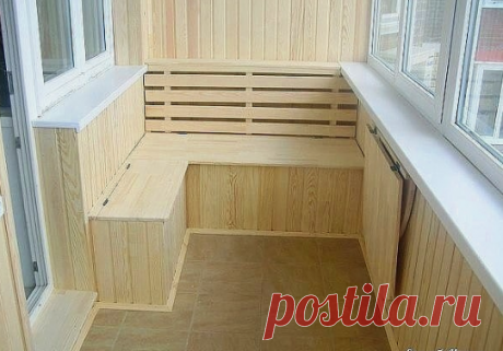 Системы хранения на балконе