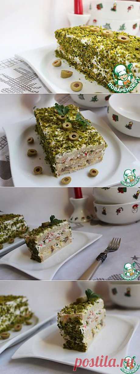 Бутербродный торт - кулинарный рецепт