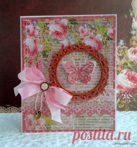 Загадочная открытка / Скрапбукинг / В рукоделии