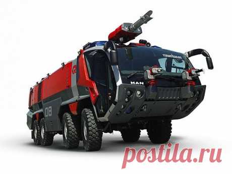 Картинка MAN fire truck / МАН пожарная машина » Грузовики » Автомобили » Картинки 24 - скачать картинки бесплатно