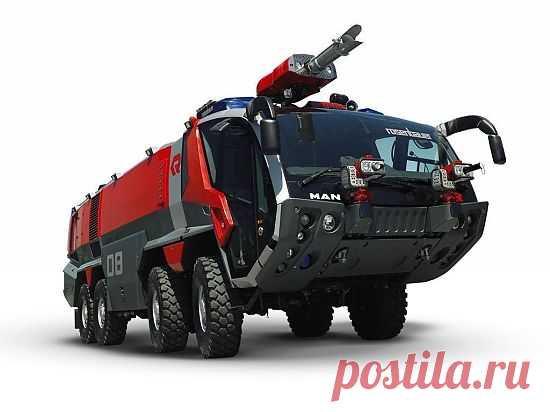 Картинка MAN fire truck / МАН пожарная машина » Грузовики » Автомобили » Картинки 24 - скачать картинки бесплатно