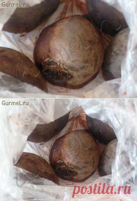 Свёкла в микроволновке (очень быстро). Рецепт с фото. Пошаговые фотографии. GurmeL