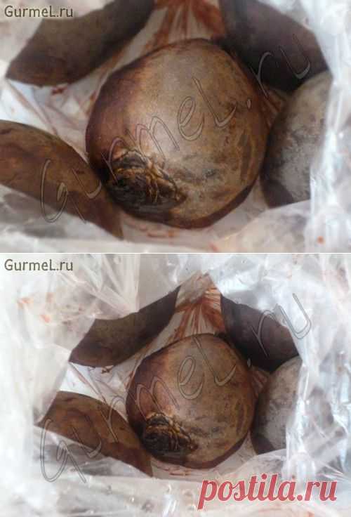 Свёкла в микроволновке (очень быстро). Рецепт с фото. Пошаговые фотографии. GurmeL