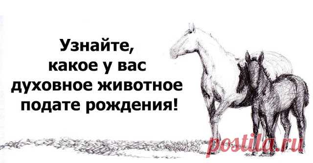 Узнайте, какое у вас духовное животное по дате рождения!
  Узнайте, какое у вас духовное животное по дате рождения! Узнайте, какое...
Читай пост далее на сайте. Жми ⏫ссылку выше
