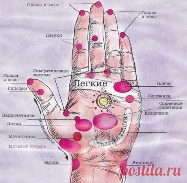 Целительство с помощью рук. Рефлексотерапия.