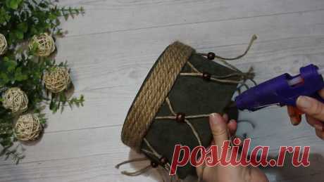 DIY ИДЕИ ИЗ ПЛАСТИКОВЫХ ВЕДЕР своими руками. ИДЕИ поделок из джута и ведер