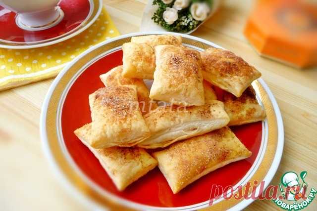 Слоеные язычки с сахаром – кулинарный рецепт + секретик