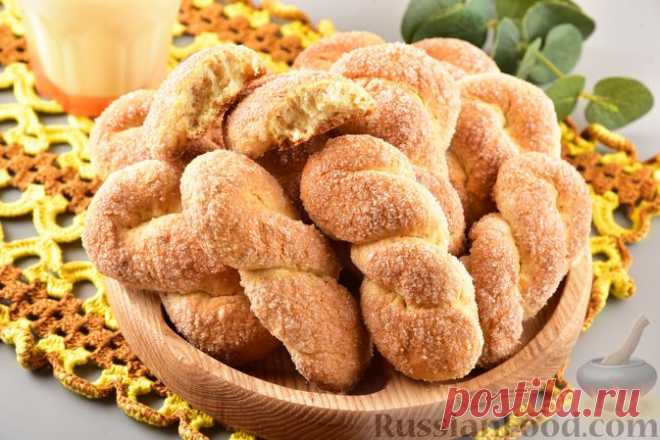Рецепт: Печенье на кефире на RussianFood.com
