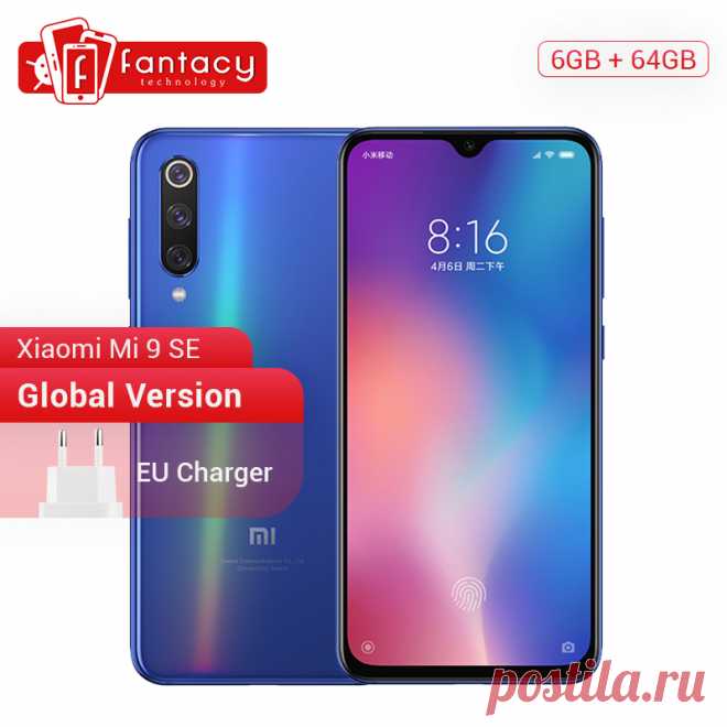 18346.13 руб. |Глобальная версия Xiaomi mi 9 SE mi 9 SE Snapdragon 712 6GB 64GB 5,97  Покупай умнее, живи веселее! Aliexpress.com