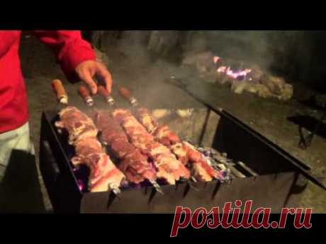 Армянский шашлык из свинины от Оганеса Акопяна. Часть 2. Armenian BBQ. Khorovats
