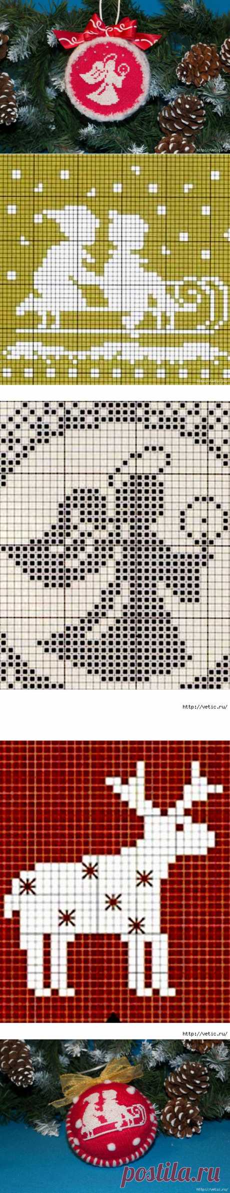 цитата Вышивка_крестиком : Вышиваем елочные шары ... 69 схемочек (08:05 17-11-2014) [2471788/343639733] - harchenko_17@mail.ru - Почта Mail.Ru