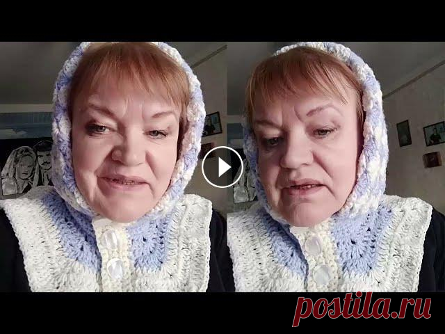 Двухцветный тёплый капор крючком Всем привет. Сегодня я решила слегка изменить формат нашего МК и показать новую модель на себе. Это двухцветный капор, который я связала из небольших ...