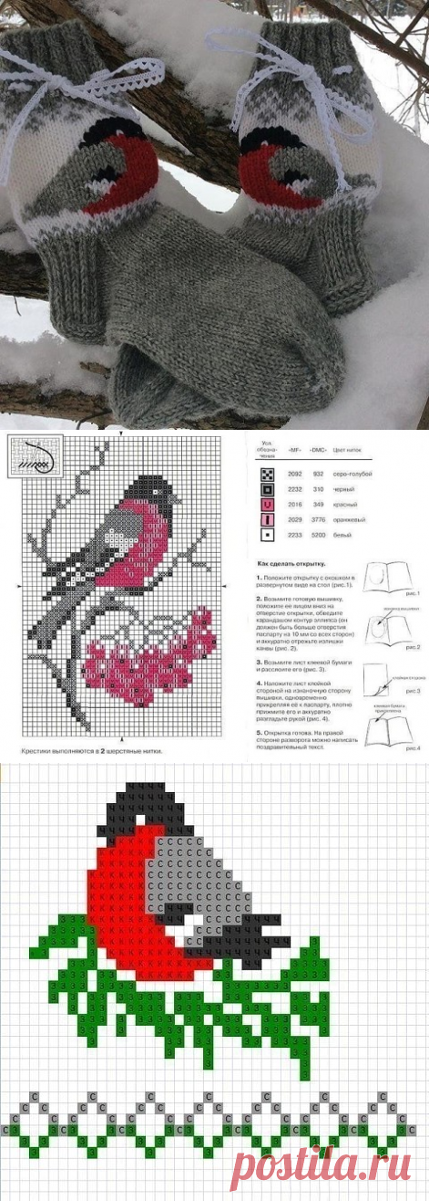 Схема снегиря для варежек. Схема снегиря для варежек. Снегири вязание схема. Снегири схемы для вязания. Снегири схемы для вязания.