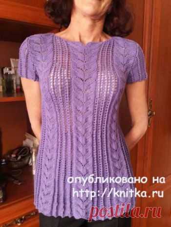 Туника спицами, 22 модели со схемами и видео уроками, Вязание для детей