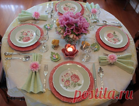 Сервировка праздничного стола | Роскошь и уют