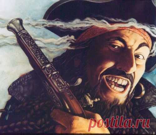 6 историй о самом страшном и знаменитом пирате в истории — Чёрной Бороде.