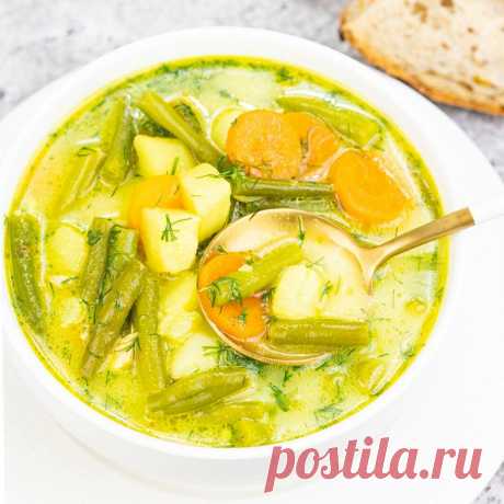 Суп из зеленой фасоли | Вкусняшки от Наташки | Яндекс Дзен