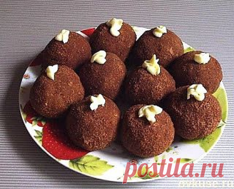 Кулинарный мир рецептов: Пирожное &amp;#171;Картошка&amp;#187; заварное