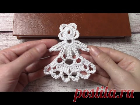 Маленький ангел крючком //Crochet Angel For Beginners