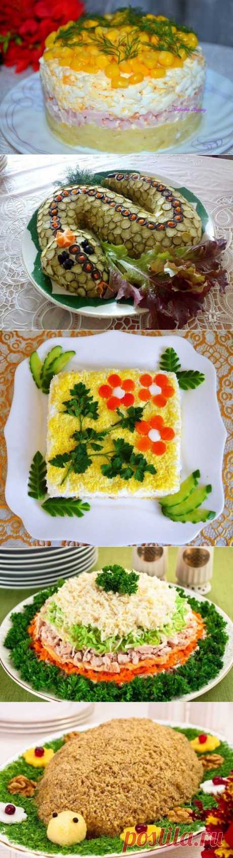 10 Рецептов потрясающих мясных салатов!