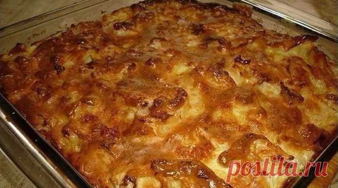 Ленивый капустный пирог: Очень быстрый и вкусный