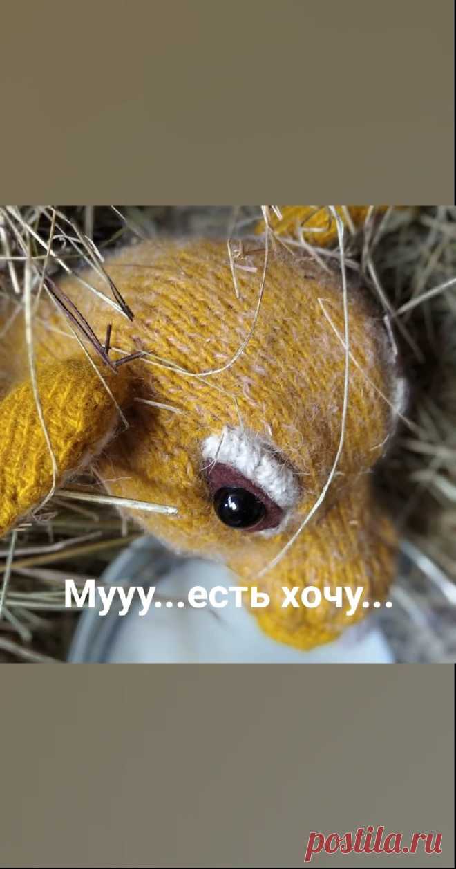 Мы родились и уже пьем молочко 🐮🐄 Му...есть хочу...му
Друзья,рада сообщить Вам , что у меня готов мастер-класс по теленочку Борьке.
МК представлен в формате PDF, на 45 листах с фотографиями процесса. МК не содержит обучающих материалов. Уровень вязания- средний.