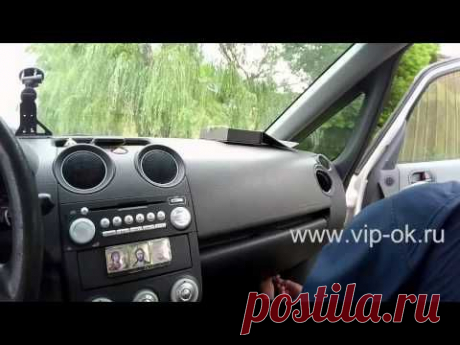 Меняем фильтр салона Mitsubishi Colt VI /часть1 - YouTube