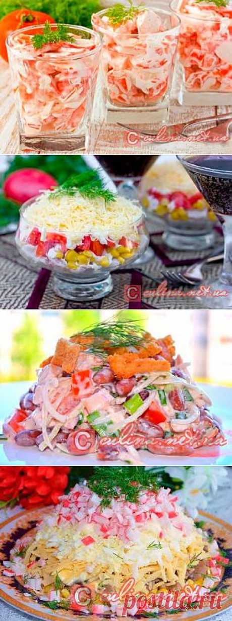 8 простых, красивых и вкусных салатов к праздничному столу