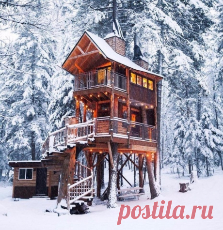 Современная избушка
