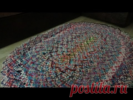 Как сделать коврики из старой одежды?  Ч 1. Вытворяшки