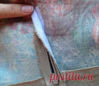 Как вшить потайную молнию — Мастер-классы на BurdaStyle.ru