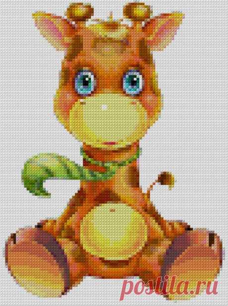 Cross Stitch Pattern Baby, Embroidery Giraffe Design, Embroidery Pattern, Xstitch, Xstitch chart, Xstitchcraft,  DIY, Cross Stitch Giraffe Cross Stitch Pattern Baby, Embroidery Giraffe Design, Embroidery Pattern, Xstitch, Xstitch chart, Xstitchcraft, DIY, Cross Stitch Giraffe  The pattern for cross stitching includes a picture of finished embroidery, colorXstitch chart, 2 jpg.  Size of finished work: 20x27 cm (7,87 x 10,63). Fabric: 11