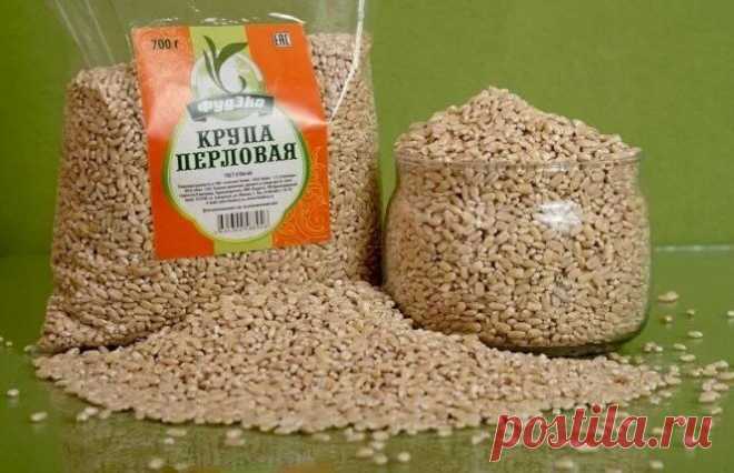 Перловая крупа всегда есть в моём шкафу, показываю какую 