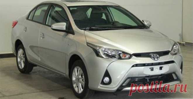 Опубликованы фотографии нового Toyota Yaris L Sedan - UINCAR