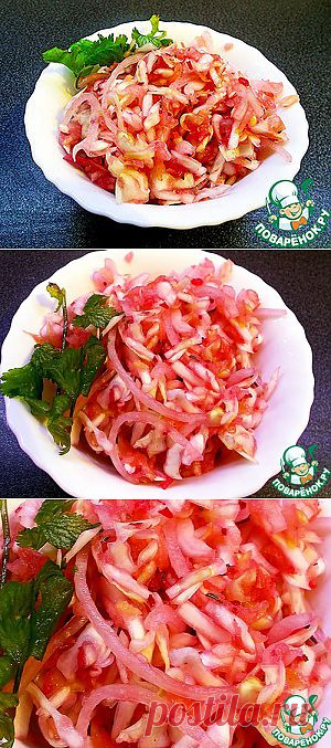 Деликатесная розовая капуста - кулинарный рецепт