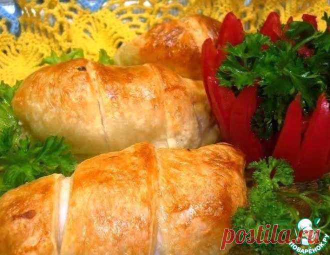 Куриное филе в слойке – кулинарный рецепт
