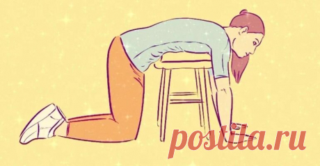 Как расслабить спину: простое упражнение
