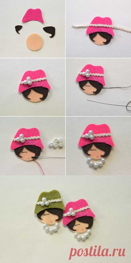 lovely beaded doll, wanna them? LC.Pandahall.com will release the tutorial soon. - Salvabrani