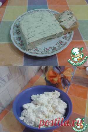 Плавленый домашний сыр - кулинарный рецепт