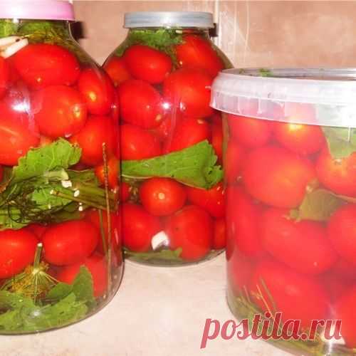 Как сделать помидоры в банках, но со вкусом бочковых.