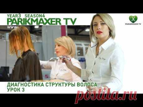 Диагностика структуры волоса. Ольга Дикая парикмахер тв parikmaxer.tv