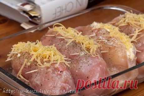 Фаршированные куриные грудки