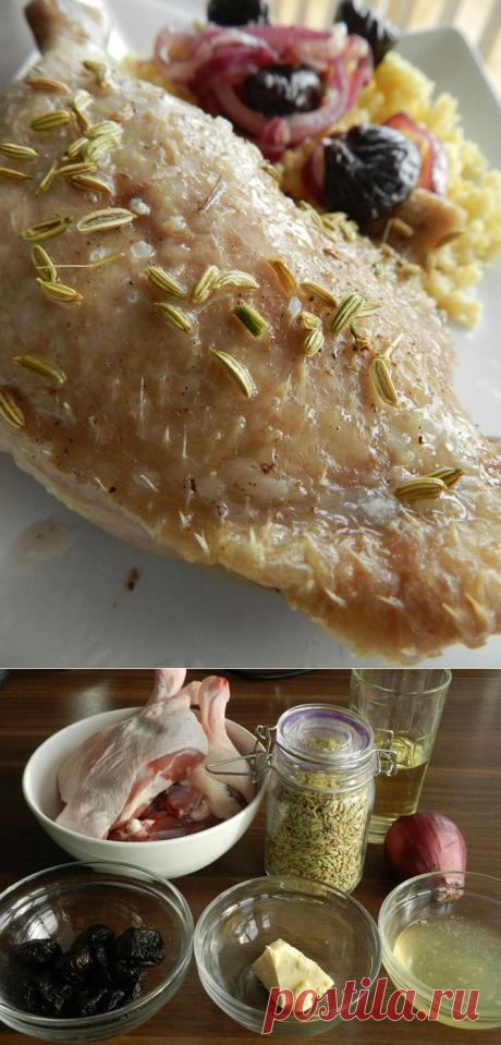 Просто, быстро, празднично… Утиные ножки с семенами фенхеля — Вкусные рецепты