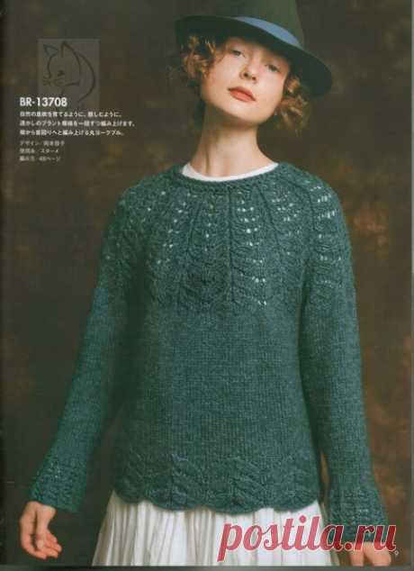 #джемпер@japanese_knitting
#спицы@japanese_knitting