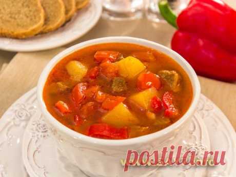 Очень вкусный венгерский суп-гуляш