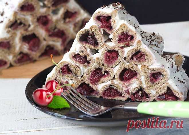 Торт Поленница из заварного теста без яиц рецепт с фото - 1000.menu