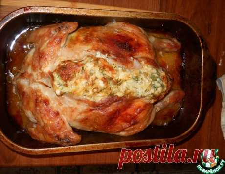 Фаршированная курица – кулинарный рецепт